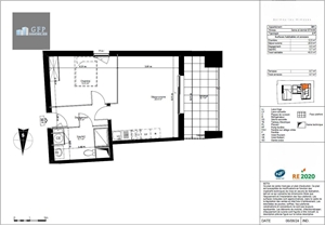 appartement à la vente -   83230  BORMES-LES-MIMOSAS, surface 43 m2 vente appartement - APR723062